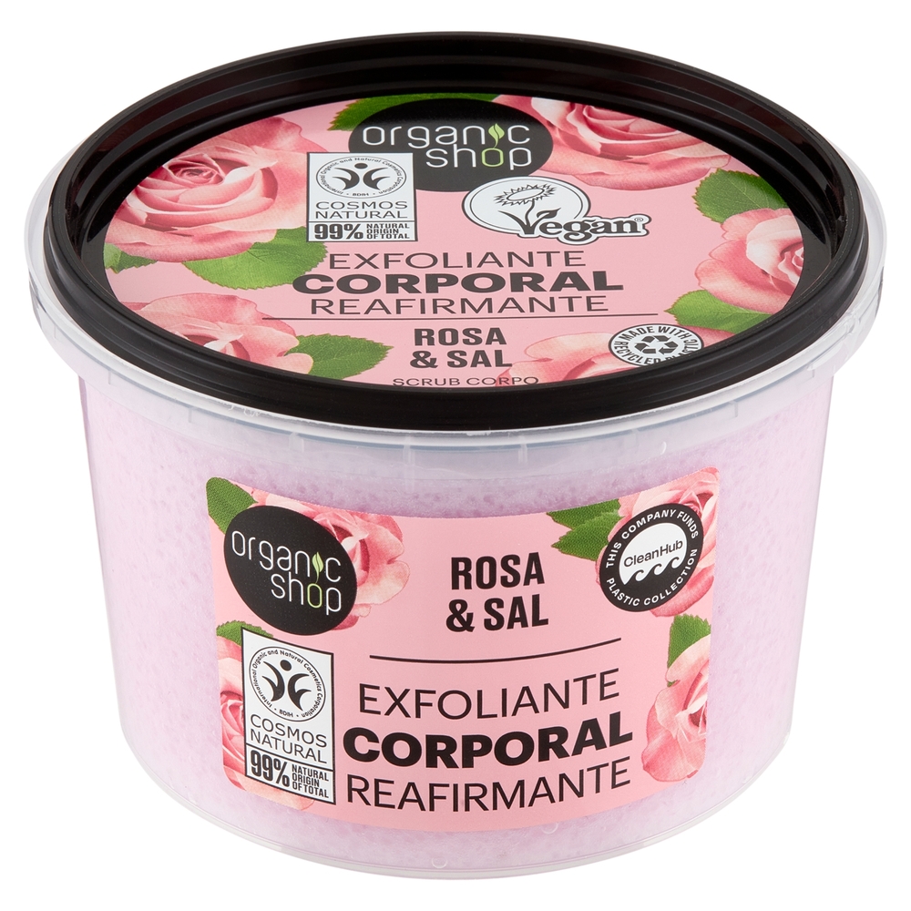 organic shop Scrub Corpo Rassodante Rosa & Sal 250 ml